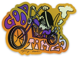 good times holographic sticker