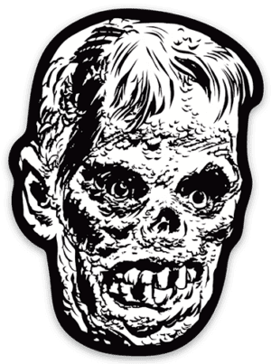 tomb ghoul sticker