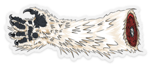 wompa arm sticker